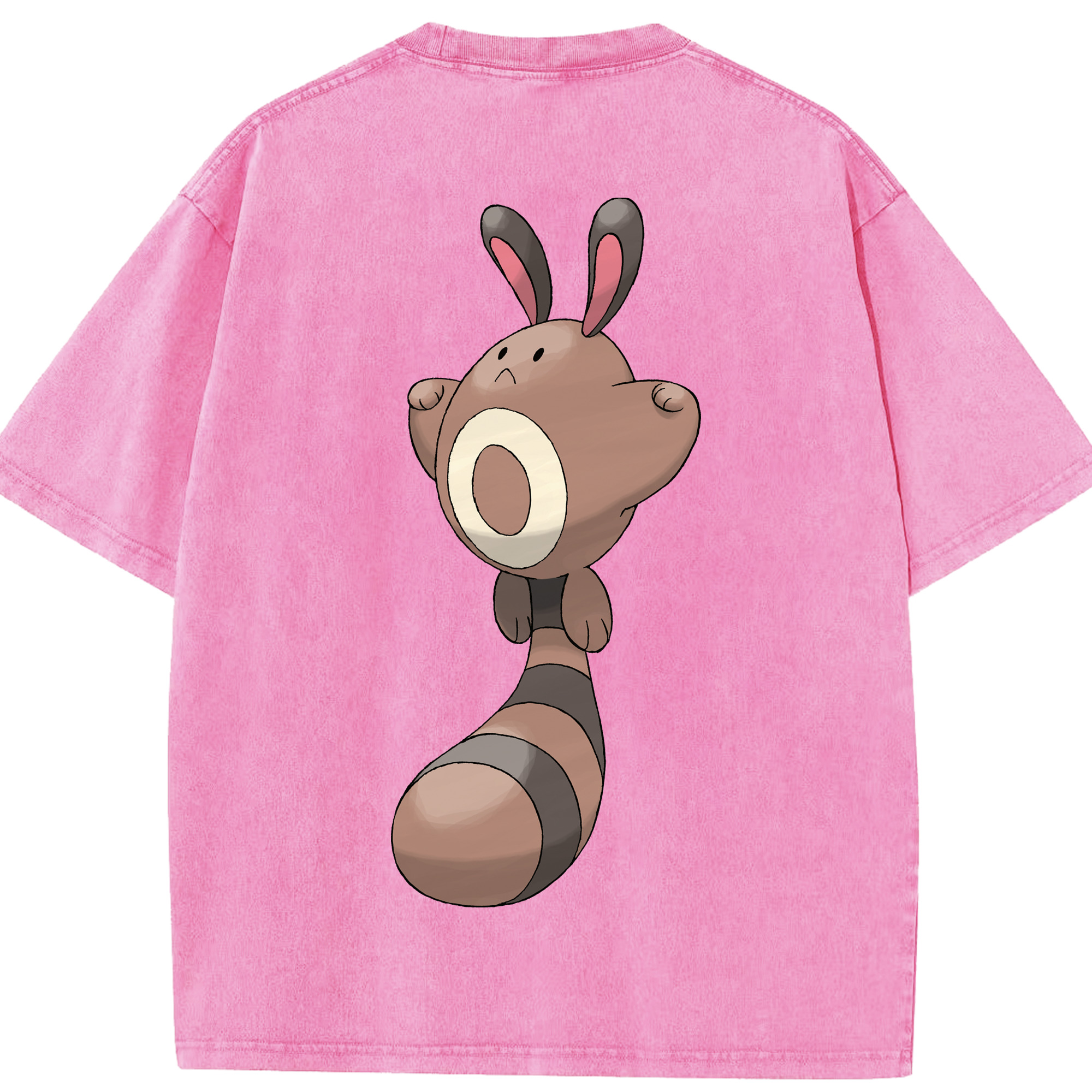 （画像用） ポケットモンスター Pokémon 綿100% ヴィンテージ風 半袖Tシャツ（背面プリント）